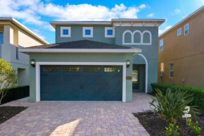 Spacious Home by Rentyl with Water Park Access near Disney World 441N